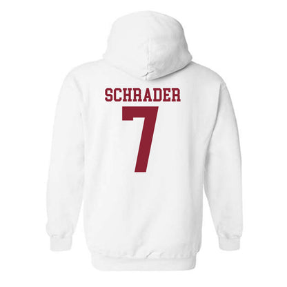 Troy - NCAA Baseball : Gavin Schrader - Generic Shersey Hooded Sweatshirt-1