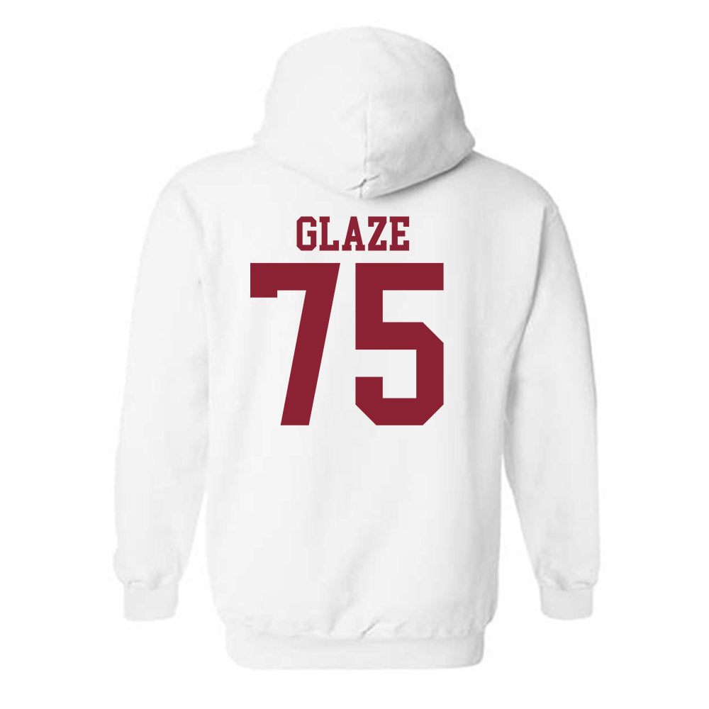 Troy - NCAA Football : Parks Glaze - Generic Shersey Hooded Sweatshirt-1