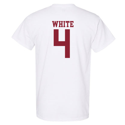 Troy - NCAA Football : Noreel White - Generic Shersey T-Shirt-1