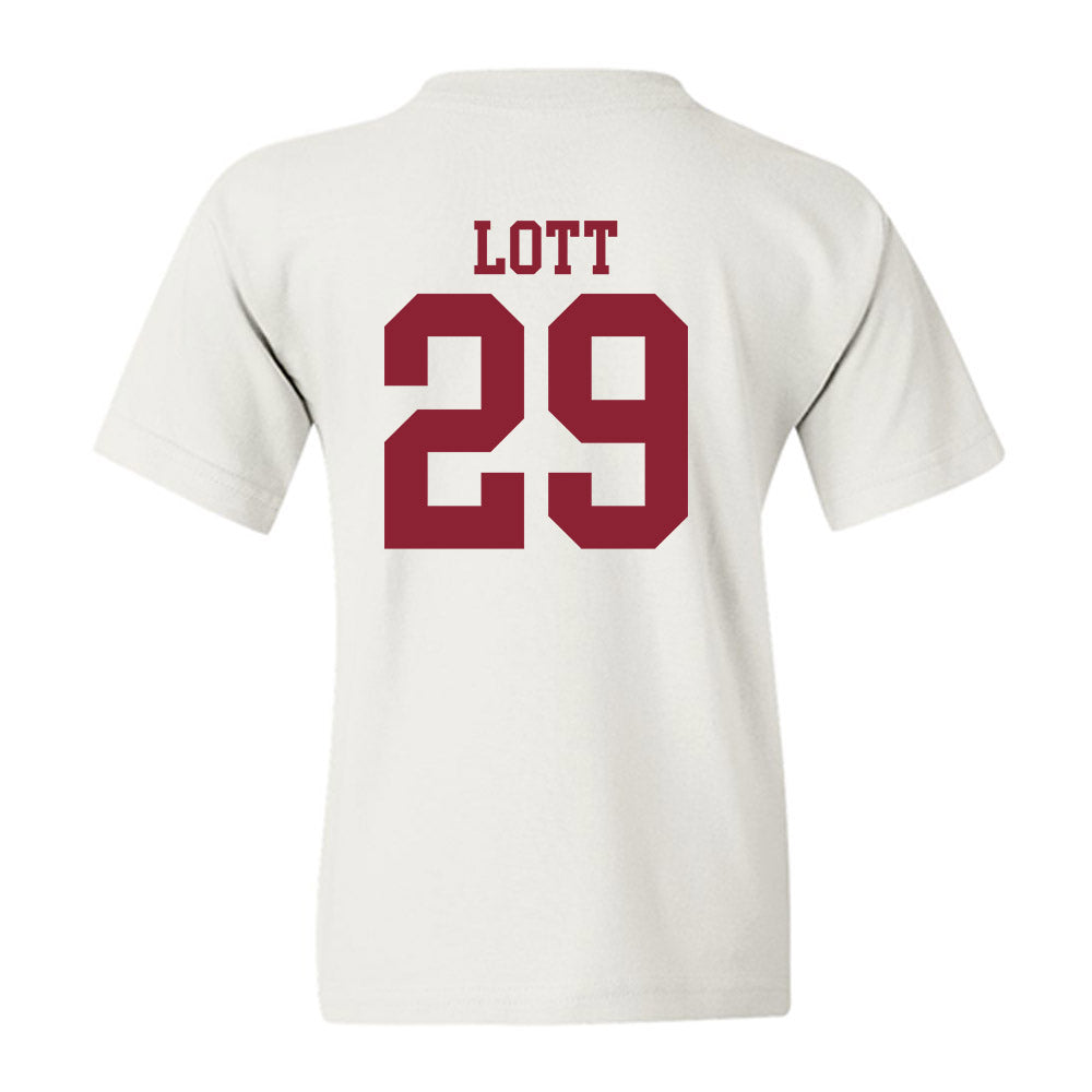 Troy - NCAA Football : Joe Lott - Generic Shersey Youth T-Shirt-1