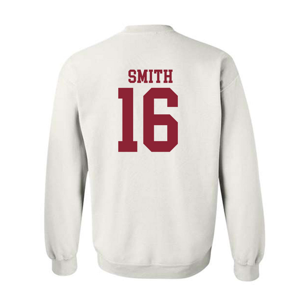 Troy - NCAA Baseball : Hayden Smith - Generic Shersey Crewneck Sweatshirt-1