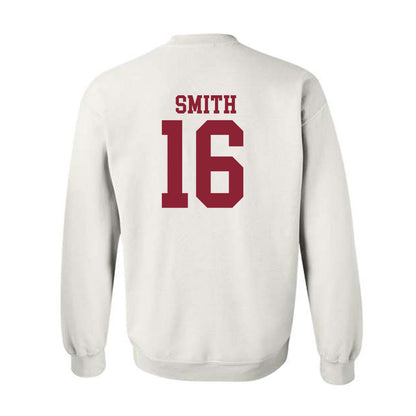 Troy - NCAA Baseball : Hayden Smith - Generic Shersey Crewneck Sweatshirt-1