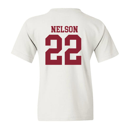 Troy - NCAA Baseball : Drew Nelson - Generic Shersey Youth T-Shirt-1