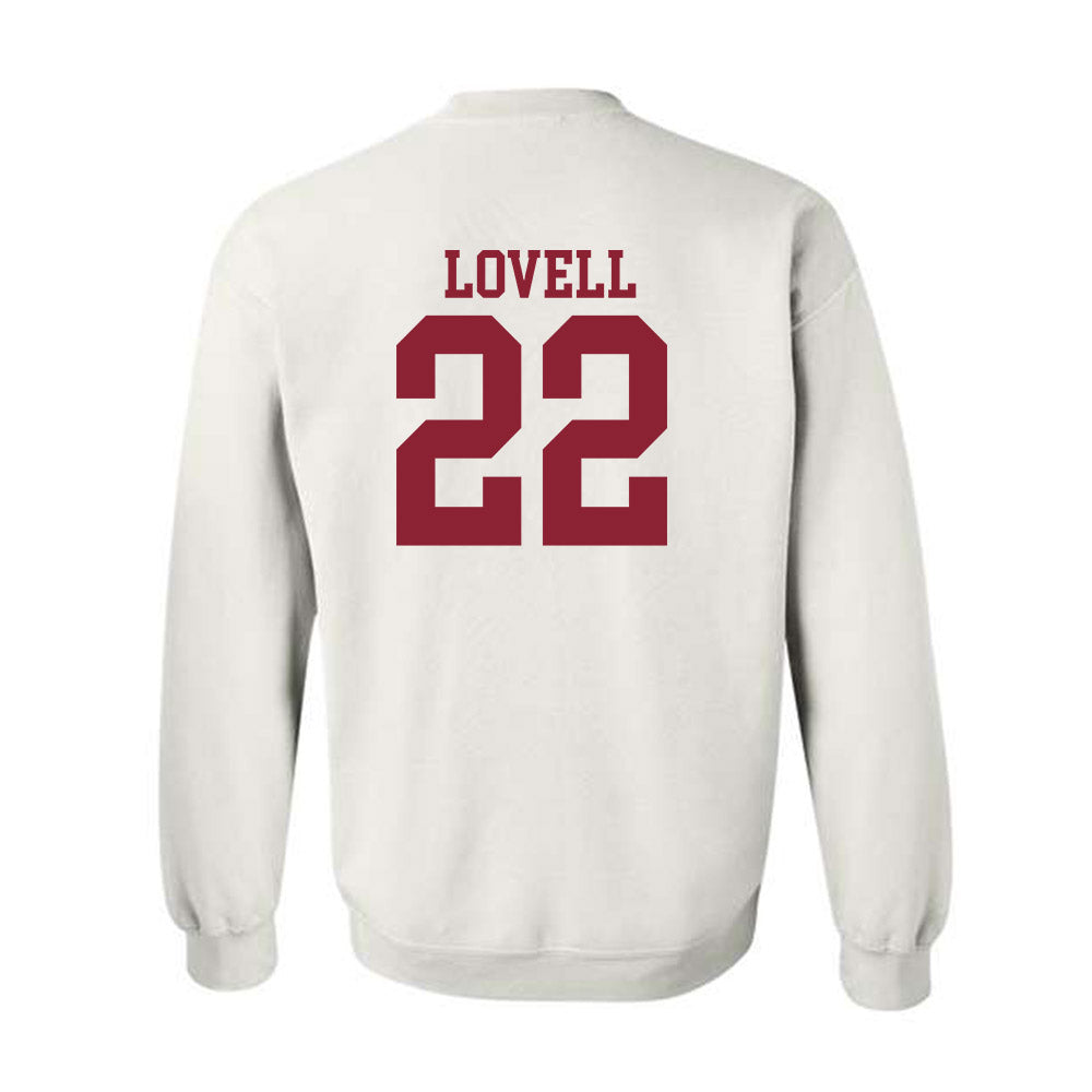 Troy - NCAA Softball : Abby Lovell - Generic Shersey Crewneck Sweatshirt-1