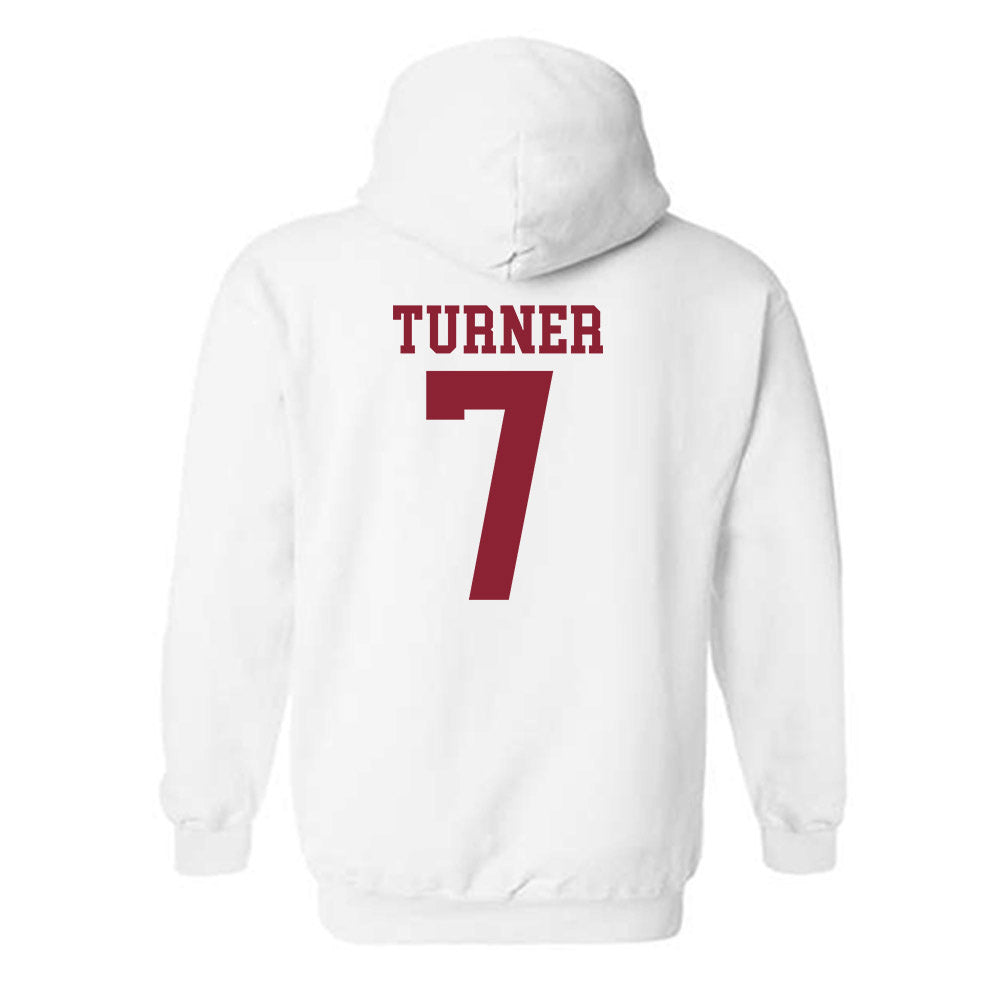 Troy - NCAA Football : Jordan Turner - Generic Shersey Hooded Sweatshirt-1
