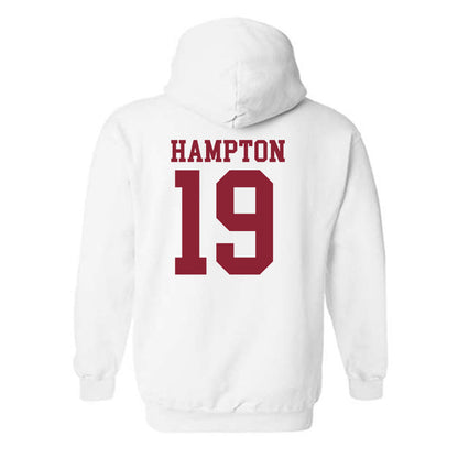Troy - NCAA Football : Nick Hampton - Generic Shersey Hooded Sweatshirt-1