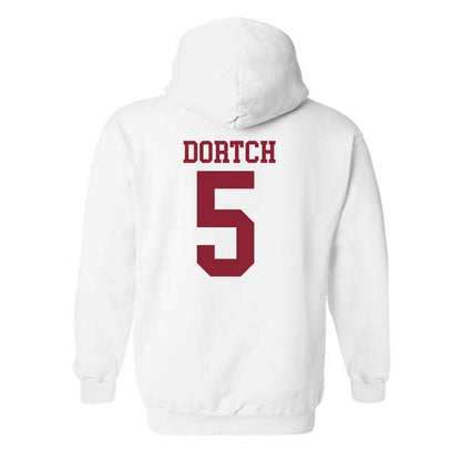 Troy - NCAA Football : Mojo Dortch - Generic Shersey Hooded Sweatshirt-1