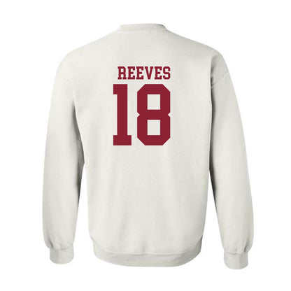 Troy - NCAA Baseball : Caden Reeves - Generic Shersey Crewneck Sweatshirt-1