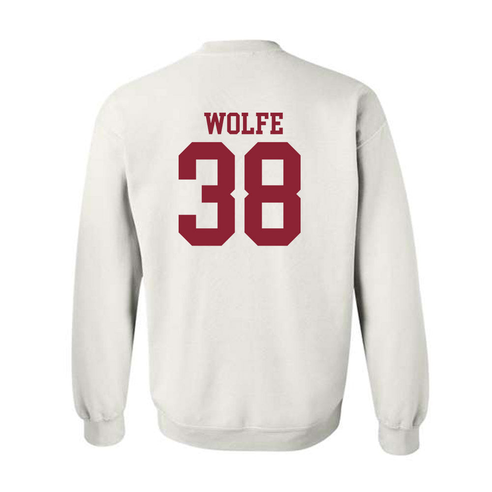 Troy - NCAA Football : Hayden Wolfe - Generic Shersey Crewneck Sweatshirt-1