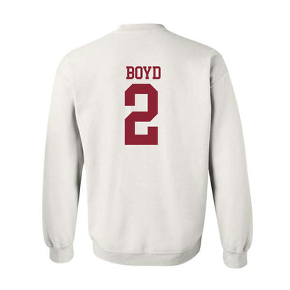 Troy - NCAA Football : Jywon Boyd - Generic Shersey Crewneck Sweatshirt-1