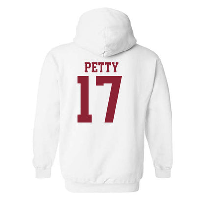Troy - NCAA Football : Jace Petty - Generic Shersey Hooded Sweatshirt-1
