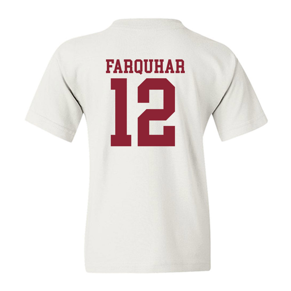 Troy - NCAA Baseball : Tate Farquhar - Generic Shersey Youth T-Shirt-1