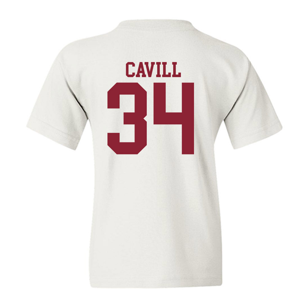 Troy - NCAA Baseball : Blake Cavill - Generic Shersey Youth T-Shirt-1
