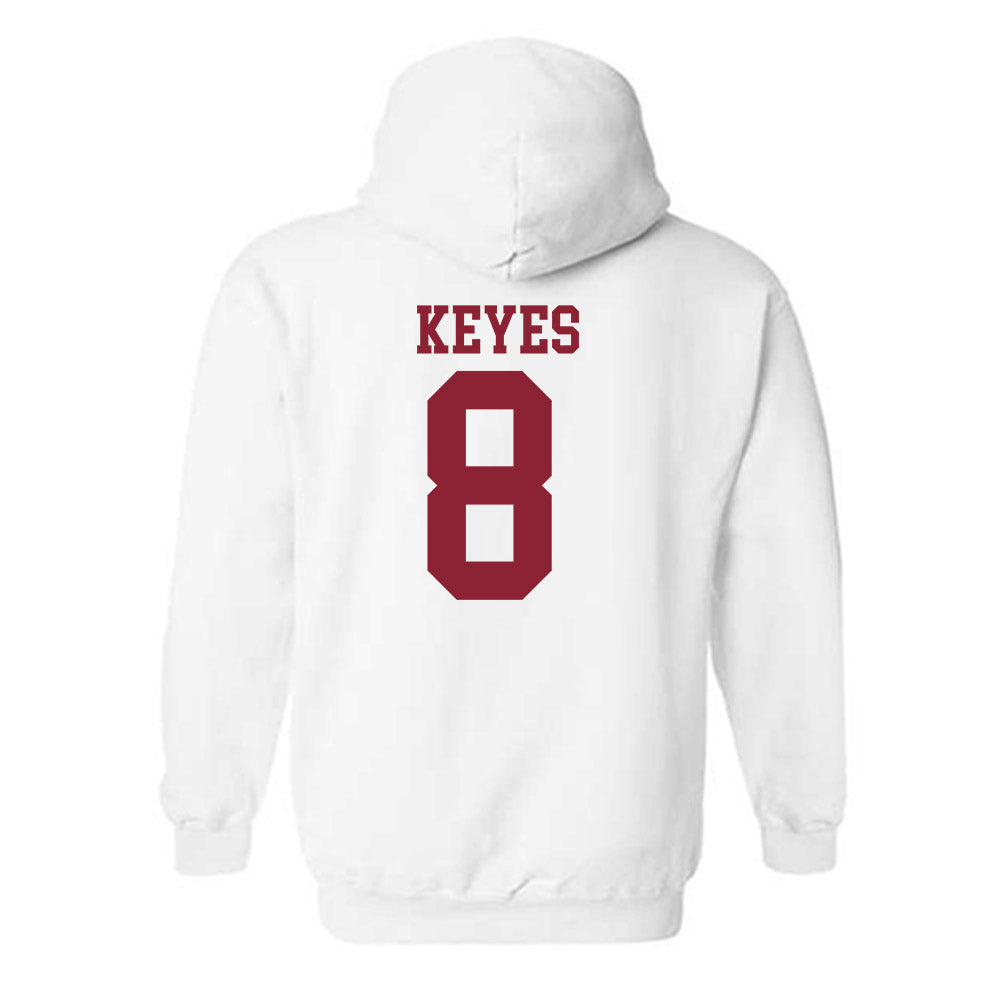 Troy - NCAA Football : TK Keyes - Generic Shersey Hooded Sweatshirt-1