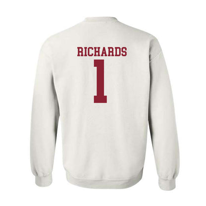 Troy - NCAA Women's Soccer : Taylor Richards - Generic Shersey Crewneck Sweatshirt-1