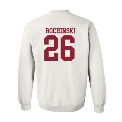 Troy - NCAA Softball : Kalee Rochinski - Generic Shersey Crewneck Sweatshirt-1