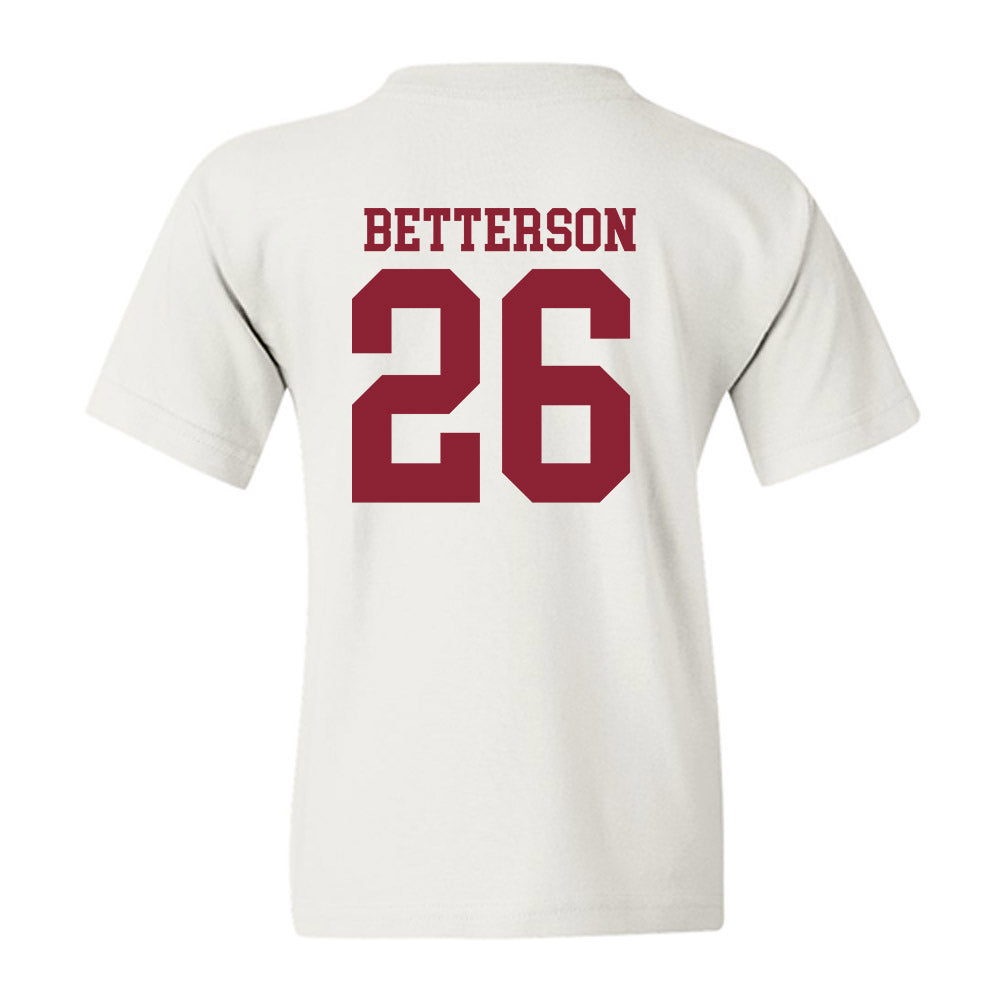 Troy - NCAA Football : Dewhitt Betterson - Generic Shersey Youth T-Shirt-1