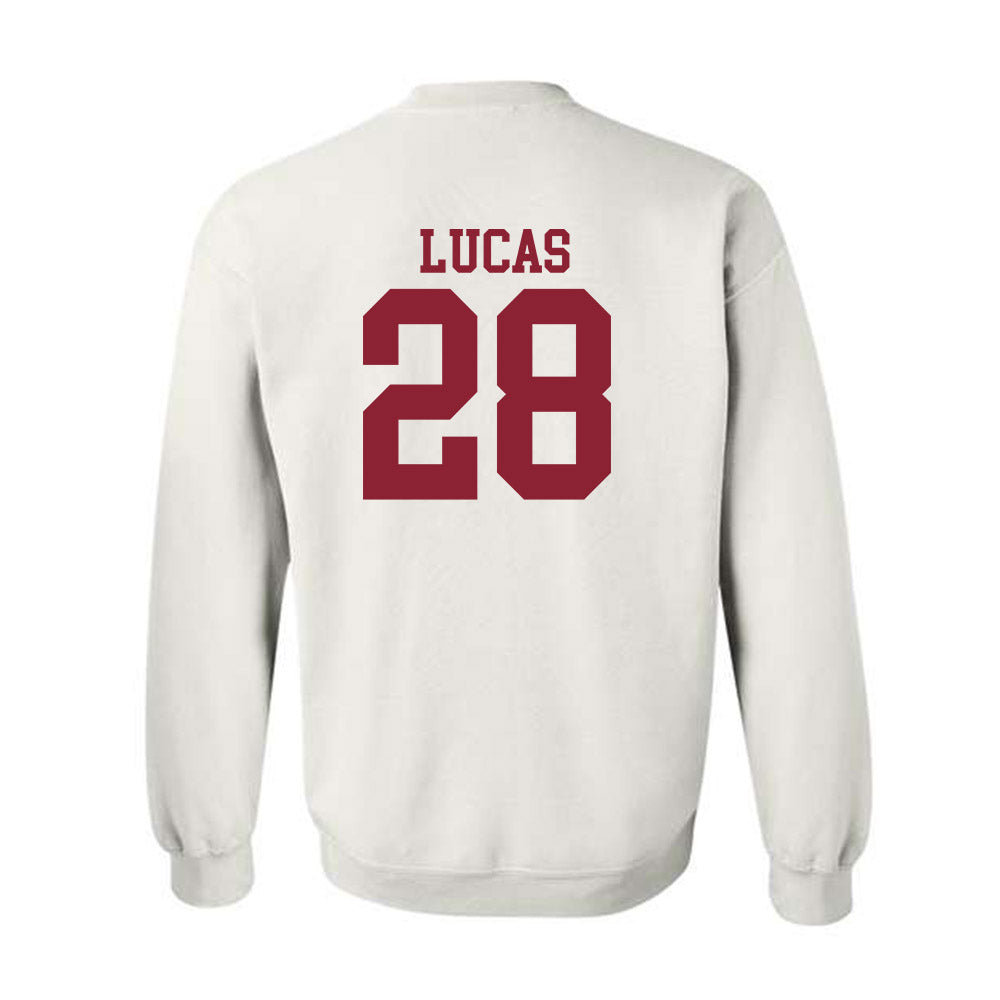 Troy - NCAA Baseball : Jackson Lucas - Generic Shersey Crewneck Sweatshirt-1