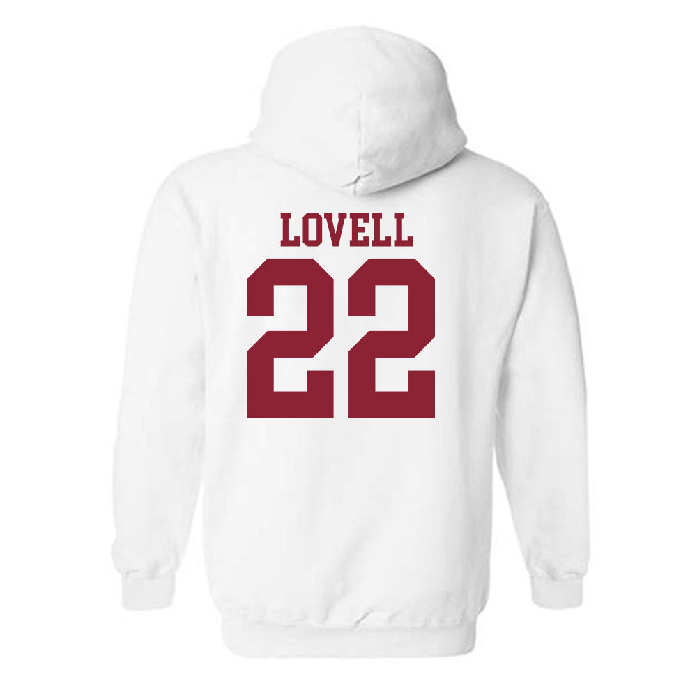 Troy - NCAA Softball : Abby Lovell - Generic Shersey Hooded Sweatshirt-1