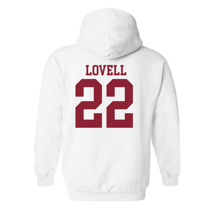 Troy - NCAA Softball : Abby Lovell - Generic Shersey Hooded Sweatshirt-1