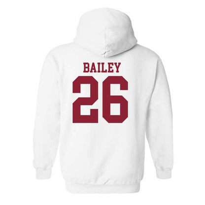 Troy - NCAA Women's Soccer : Aiden Bailey - Generic Shersey Hooded Sweatshirt-1