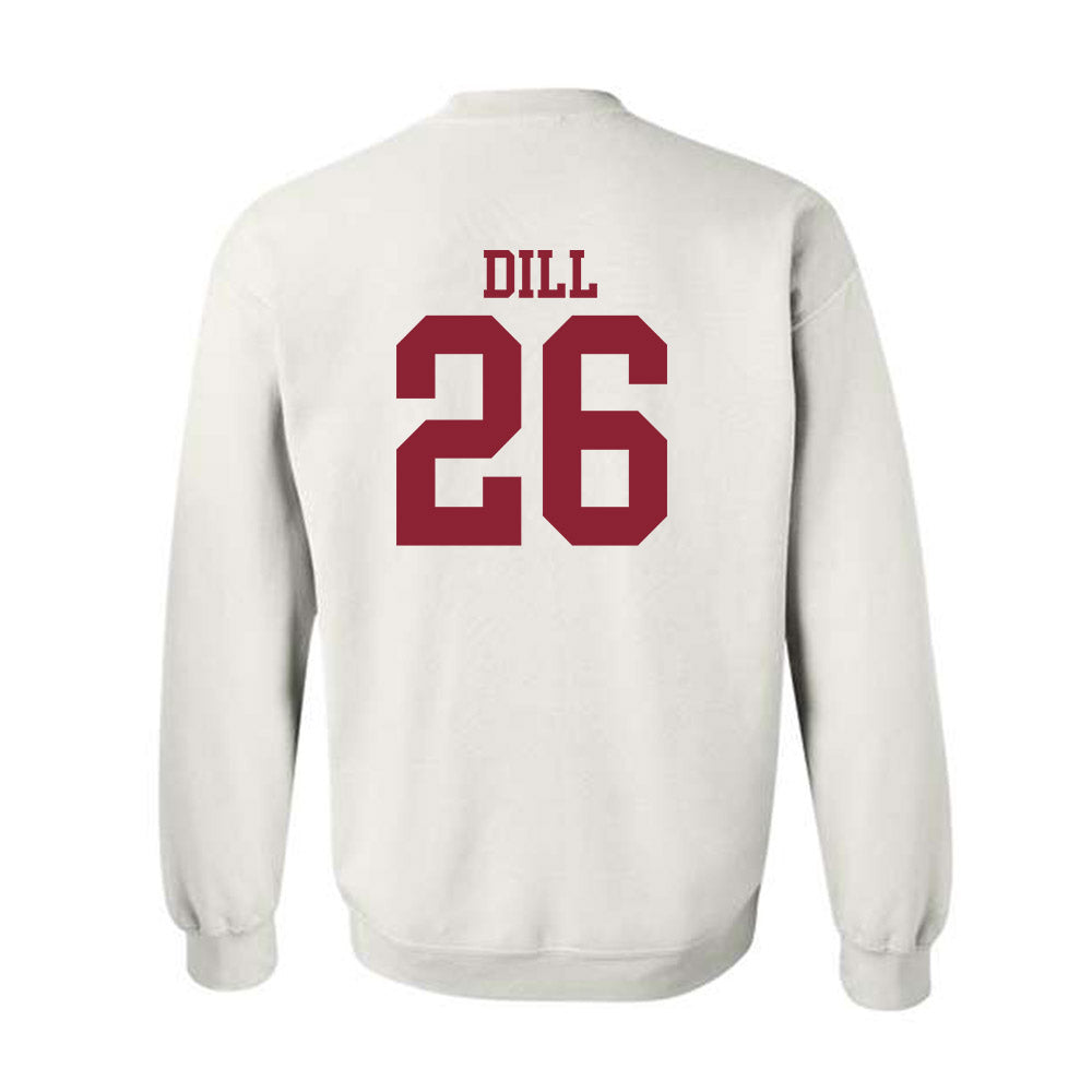Troy - NCAA Baseball : Matthew Dill - Generic Shersey Crewneck Sweatshirt-1