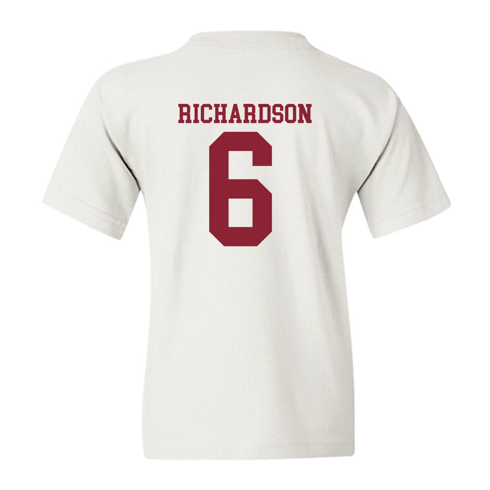 Troy - NCAA Baseball : Brady Richardson - Generic Shersey Youth T-Shirt-1