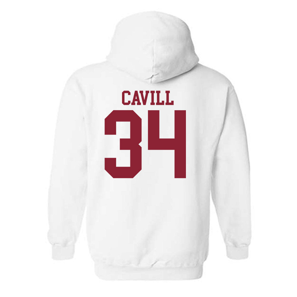 Troy - NCAA Baseball : Blake Cavill - Generic Shersey Hooded Sweatshirt-1