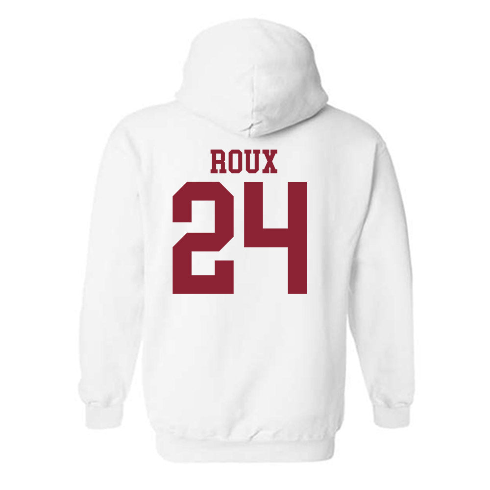 Troy - NCAA Football : Jeremiah Roux - Generic Shersey Hooded Sweatshirt-1