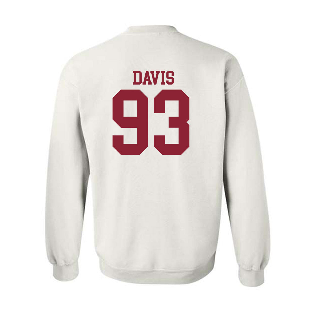 Troy - NCAA Football : RaKeem Davis - Generic Shersey Crewneck Sweatshirt-1
