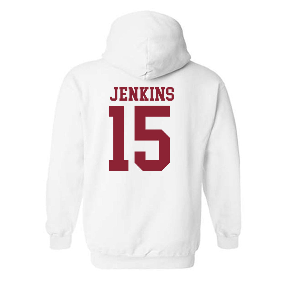 Troy - NCAA Softball : Sophia Jenkins - Generic Shersey Hooded Sweatshirt-1