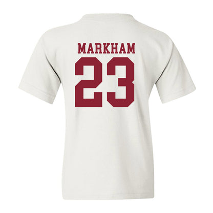 Troy - NCAA Baseball : Houston Markham - Generic Shersey Youth T-Shirt-1