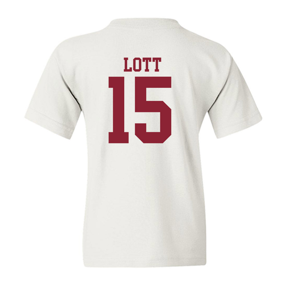 Troy - NCAA Football : TJ Lott - Generic Shersey Youth T-Shirt-1