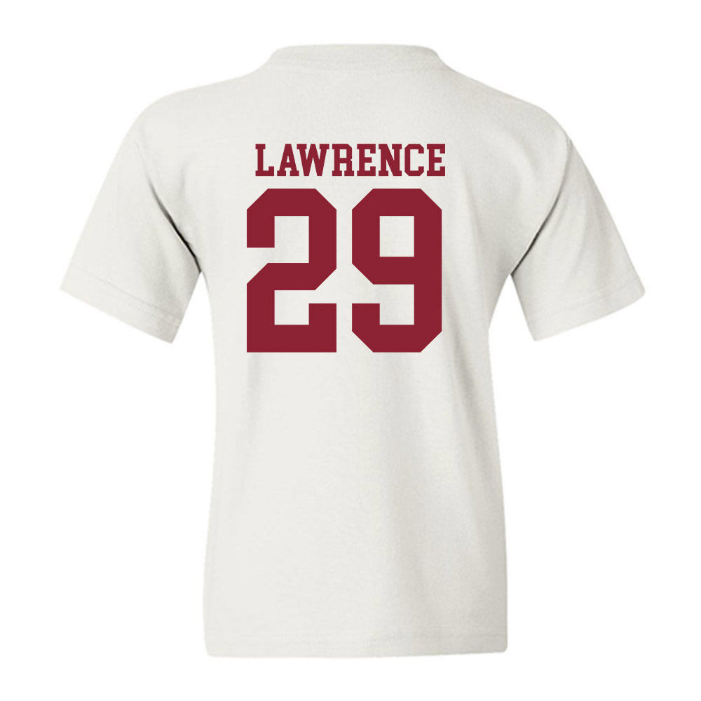 Troy - NCAA Softball : Jasmine Lawrence - Generic Shersey Youth T-Shirt-1