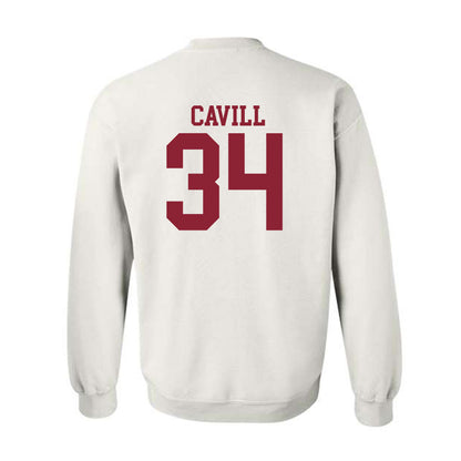 Troy - NCAA Baseball : Blake Cavill - Generic Shersey Crewneck Sweatshirt-1