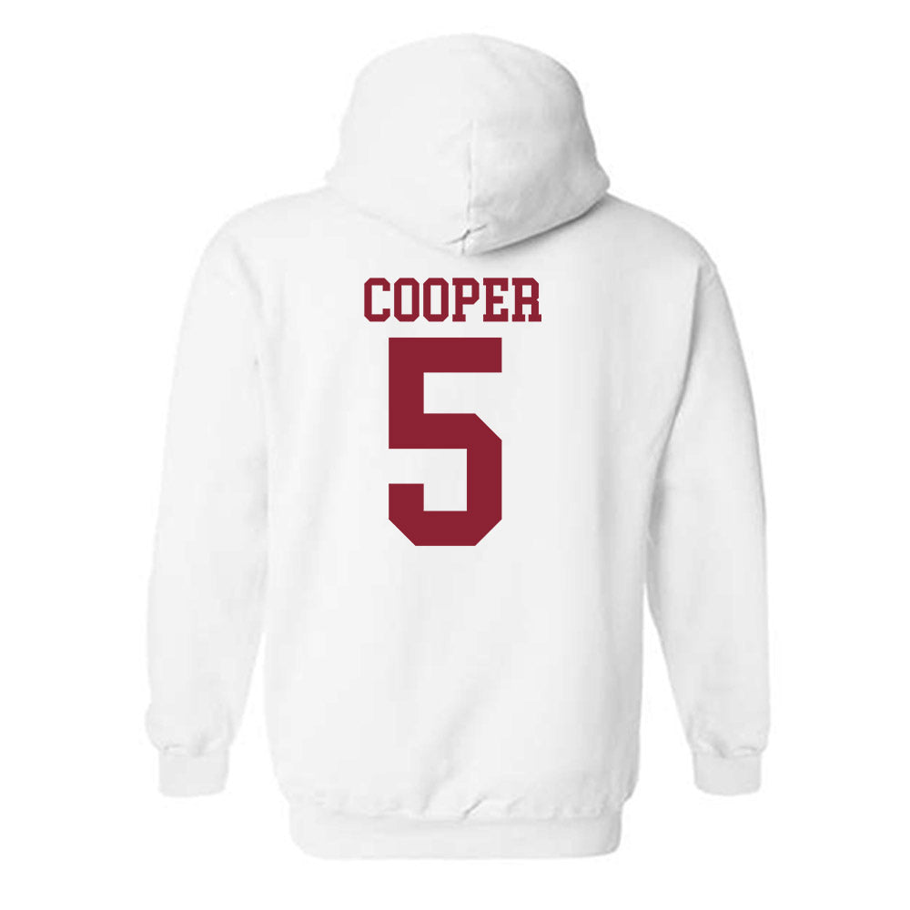 Troy - NCAA Softball : Alivia Cooper - Generic Shersey Hooded Sweatshirt-1