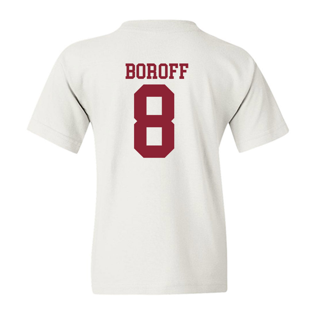 Troy - NCAA Baseball : Jabe Boroff - Generic Shersey Youth T-Shirt-1