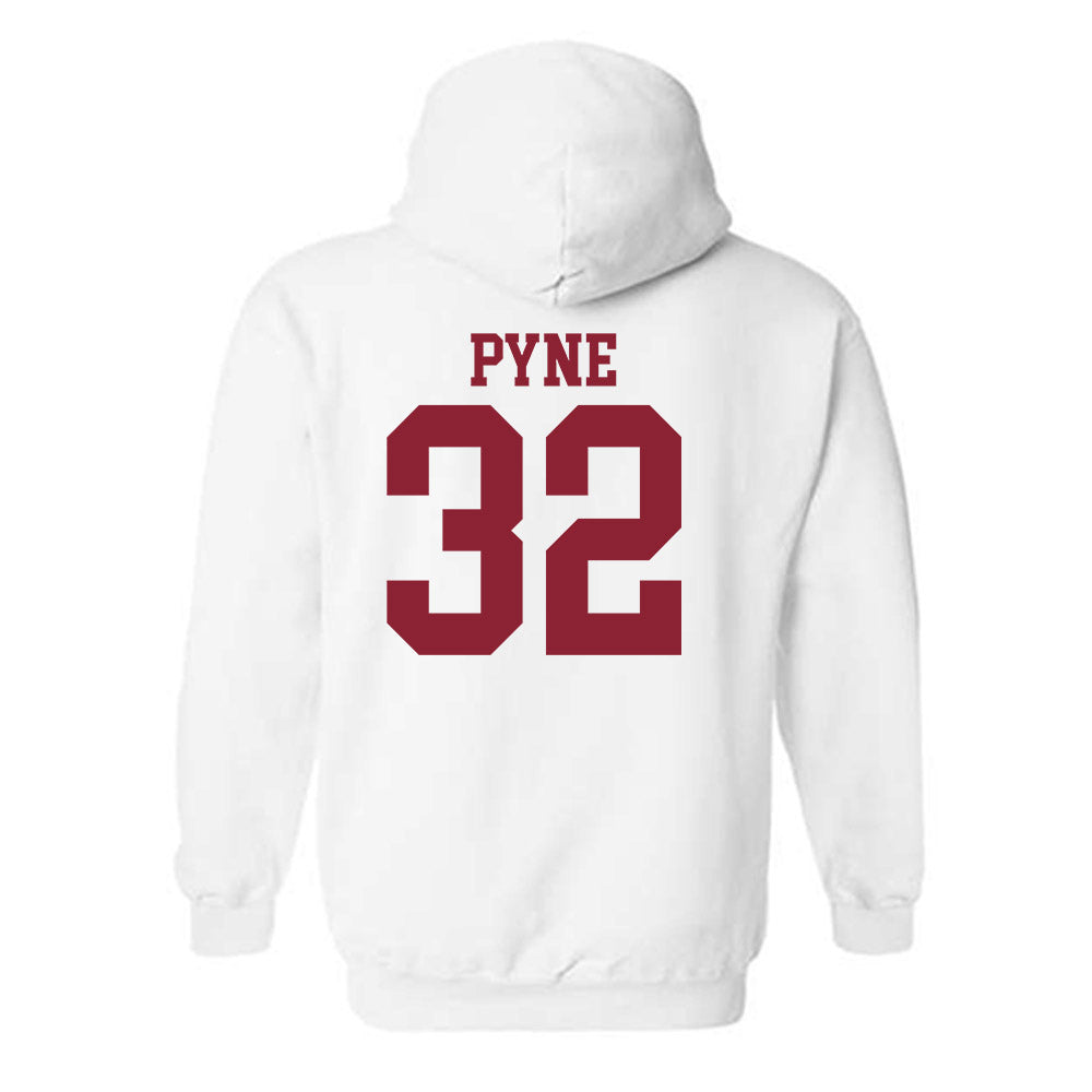 Troy - NCAA Baseball : Josh Pyne - Generic Shersey Hooded Sweatshirt-1
