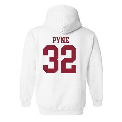 Troy - NCAA Baseball : Josh Pyne - Generic Shersey Hooded Sweatshirt-1