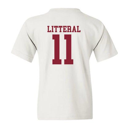 Troy - NCAA Baseball : Lucas Litteral - Generic Shersey Youth T-Shirt-1