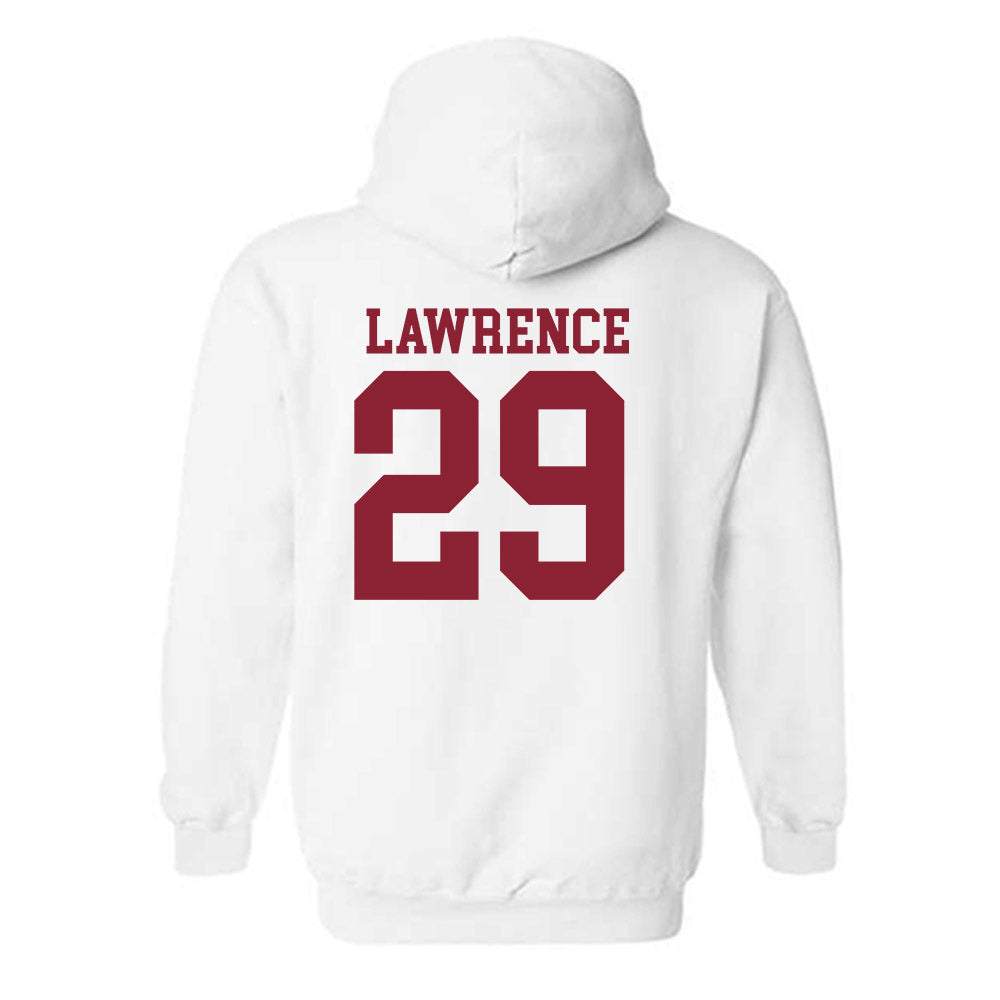 Troy - NCAA Softball : Jasmine Lawrence - Generic Shersey Hooded Sweatshirt-1