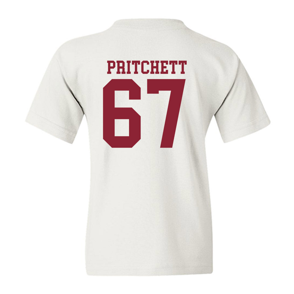 Troy - NCAA Football : Trinton Pritchett - Generic Shersey Youth T-Shirt-1