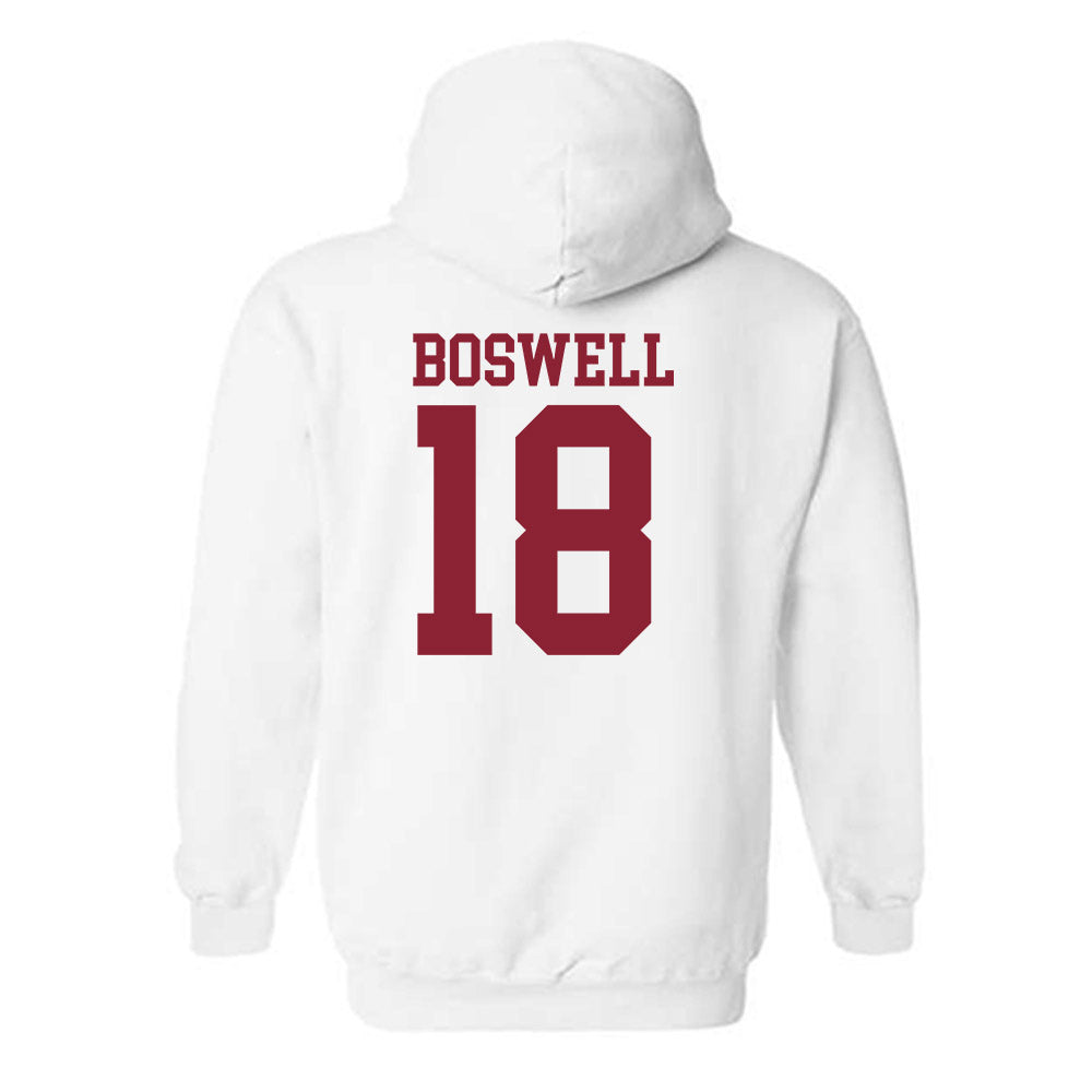 Troy - NCAA Softball : Makaley Boswell - Generic Shersey Hooded Sweatshirt-1