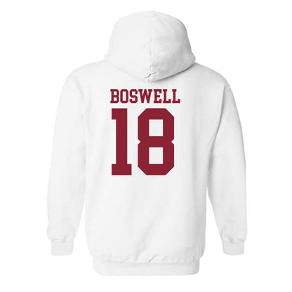 Troy - NCAA Softball : Makaley Boswell - Generic Shersey Hooded Sweatshirt-1