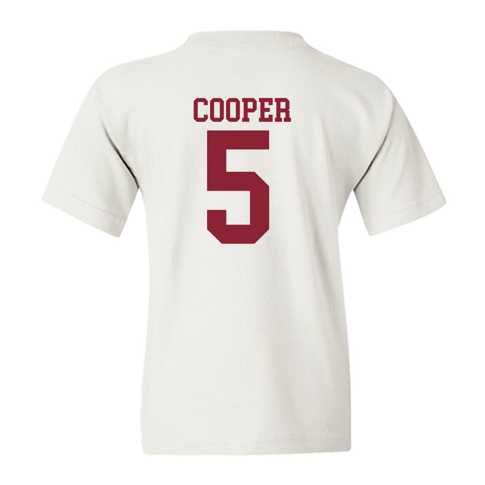 Troy - NCAA Softball : Alivia Cooper - Generic Shersey Youth T-Shirt-1