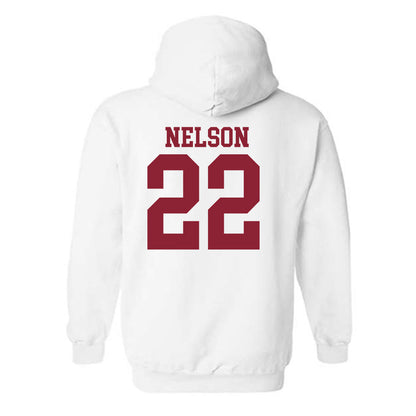 Troy - NCAA Baseball : Drew Nelson - Generic Shersey Hooded Sweatshirt-1