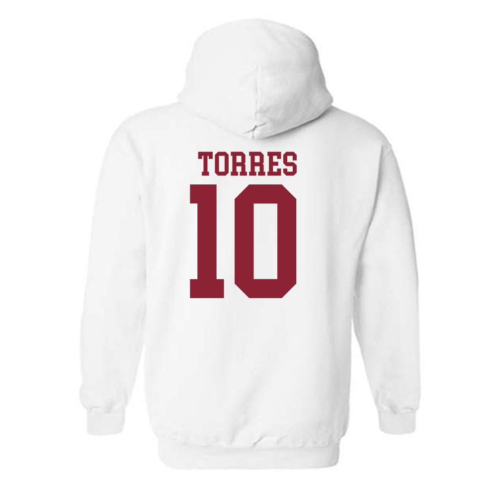 Troy - NCAA Women's Soccer : Irene Torres - Generic Shersey Hooded Sweatshirt-1