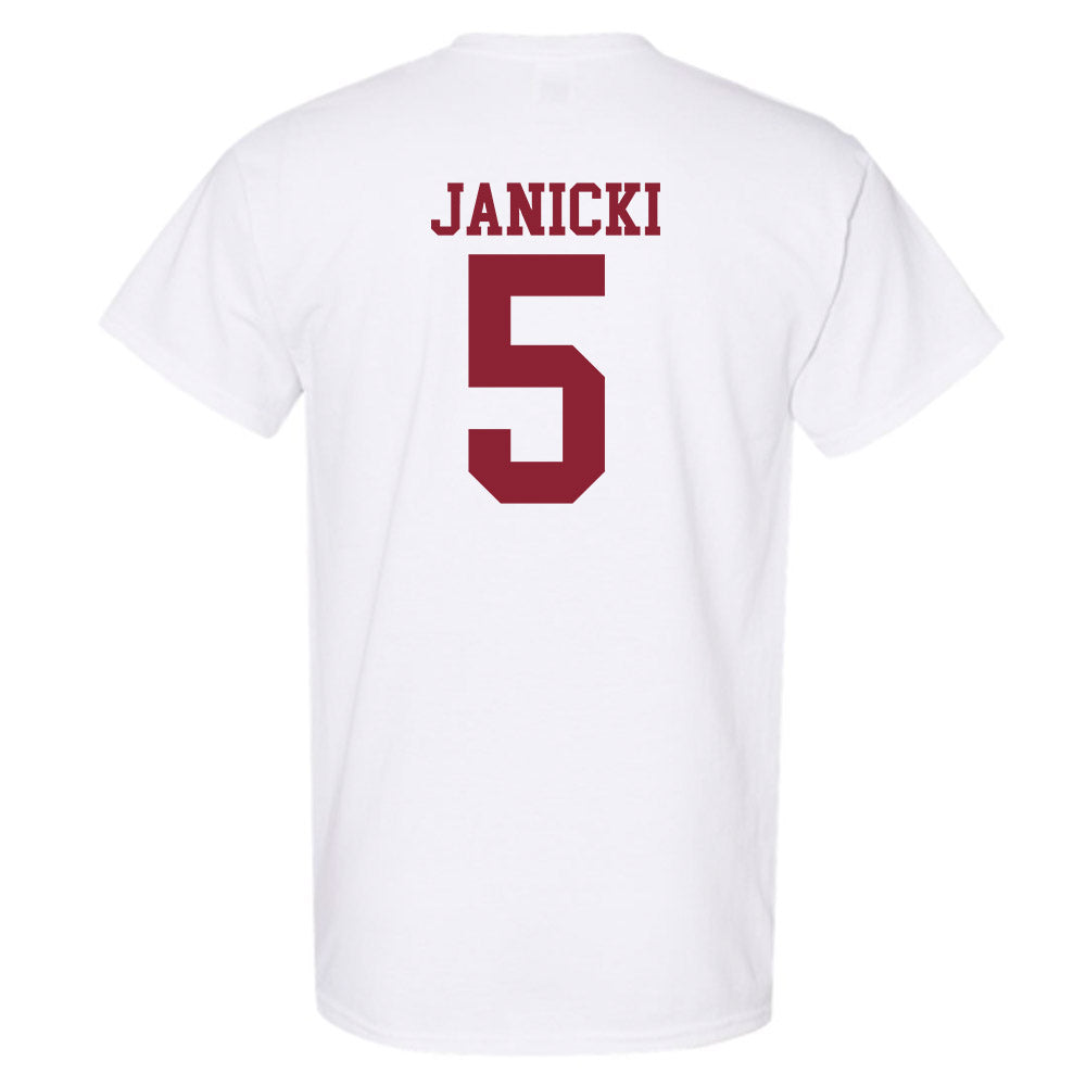 Troy - NCAA Baseball : James Janicki - Generic Shersey T-Shirt-1