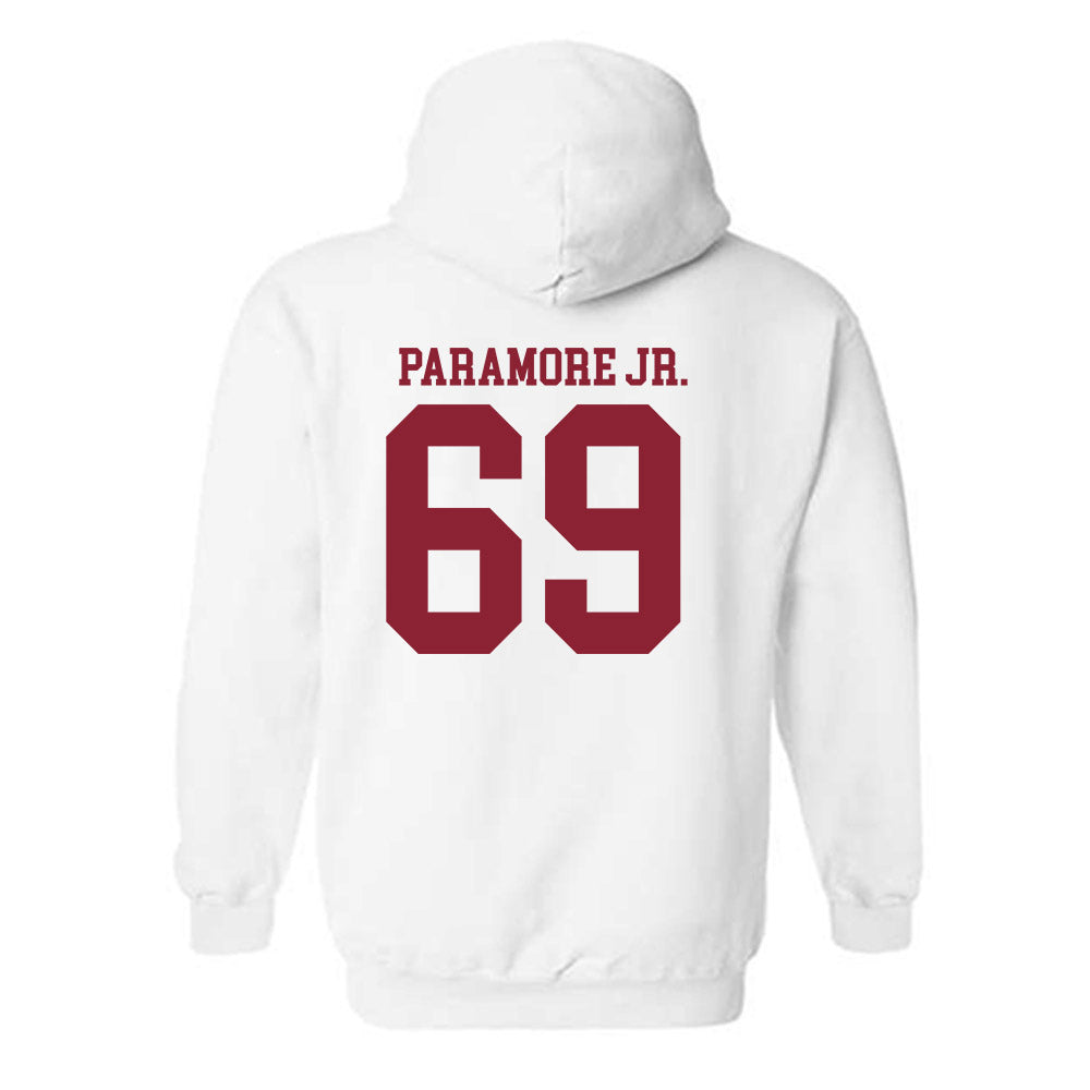 Troy - NCAA Football : Jermaine Paramore Jr. - Generic Shersey Hooded Sweatshirt-1
