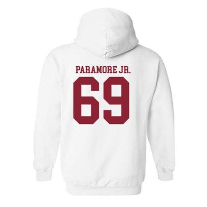 Troy - NCAA Football : Jermaine Paramore Jr. - Generic Shersey Hooded Sweatshirt-1